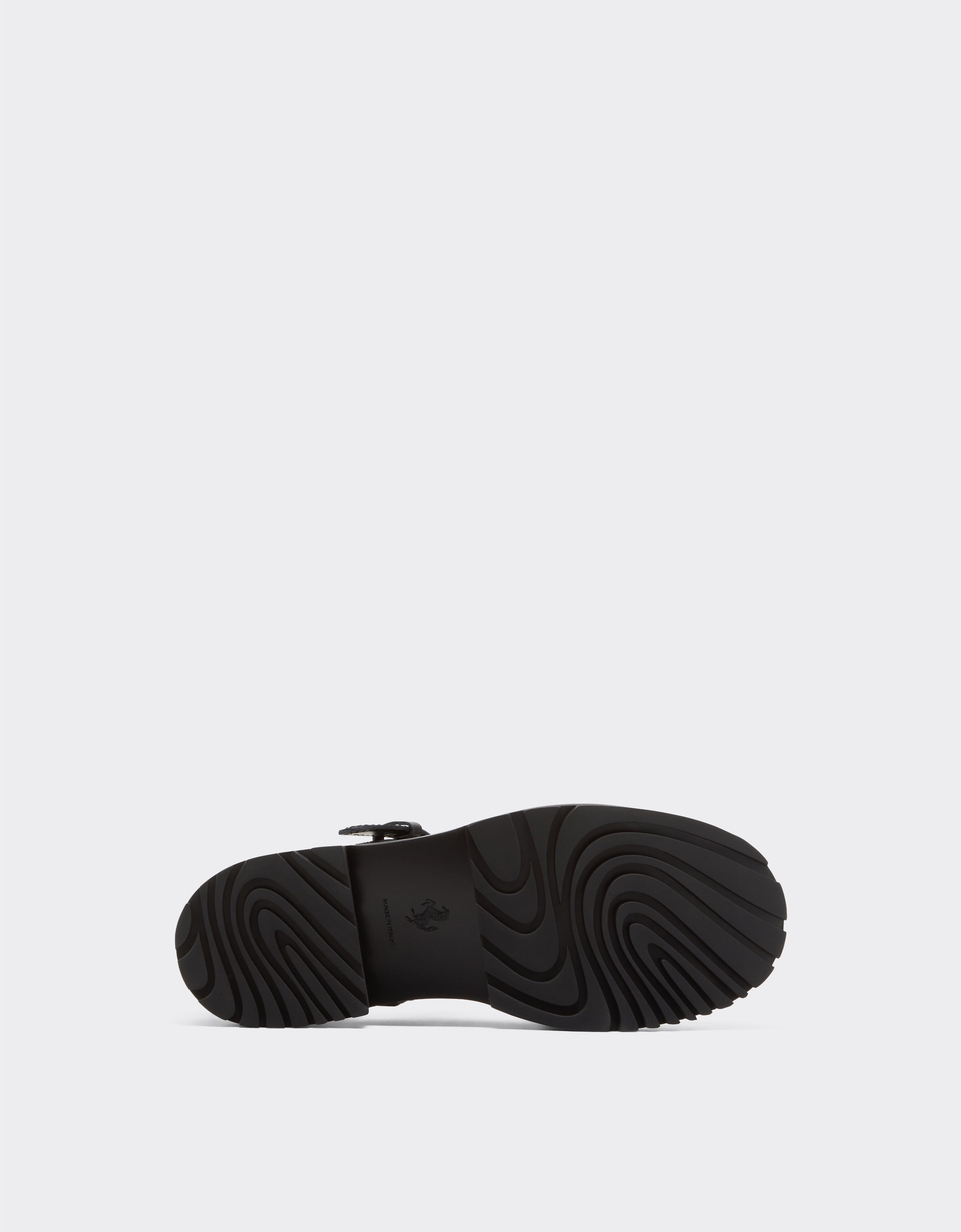 Ferrari Leather Mary Jane's Black 22742f