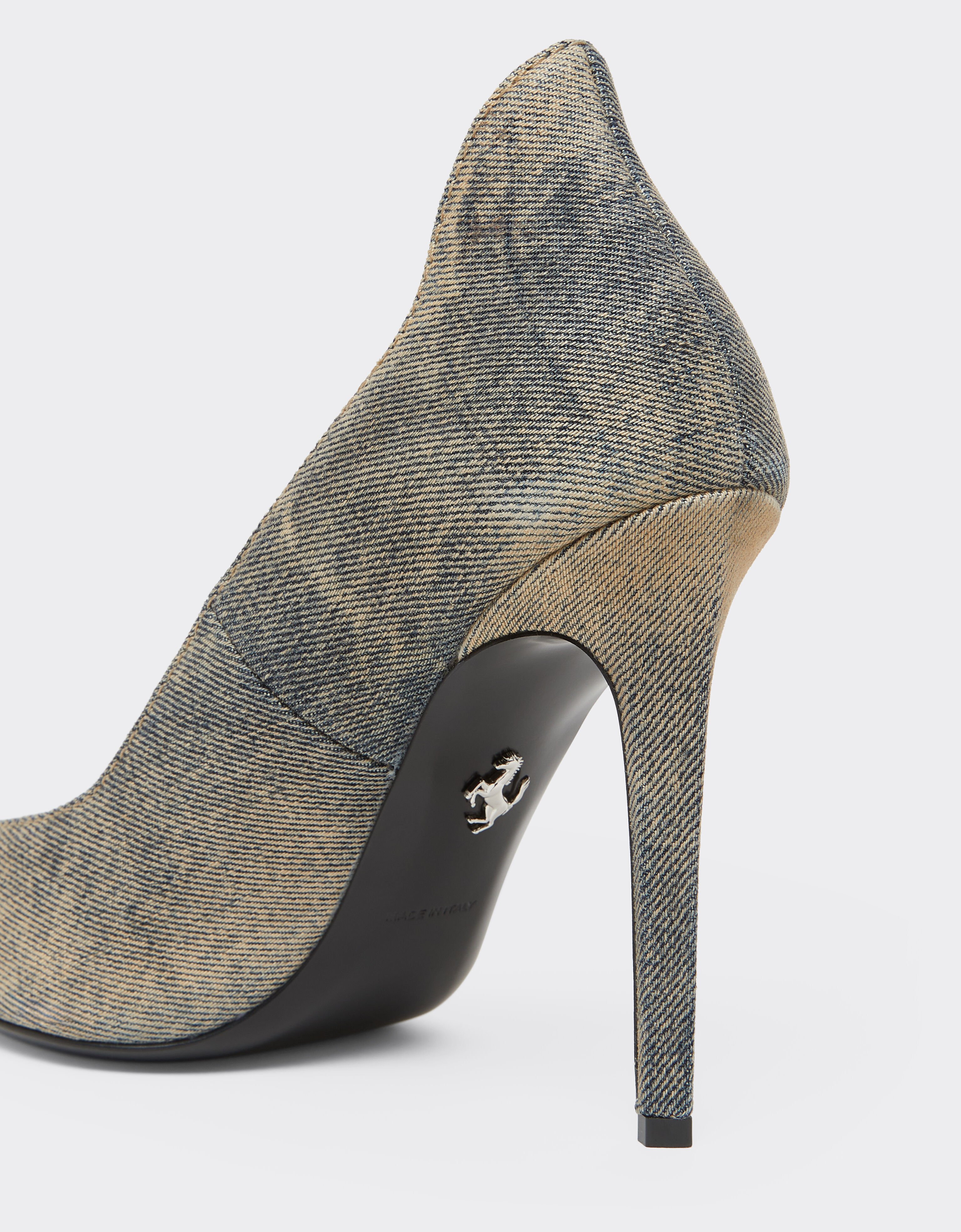 Ferrari 石洗牛仔布乐福鞋 Blu Denim 51306f