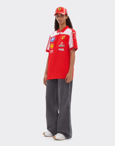 Ferrari Replica 2026 Polo Shirt Puma for Scuderia Ferrari HP Rosso LA0HCf