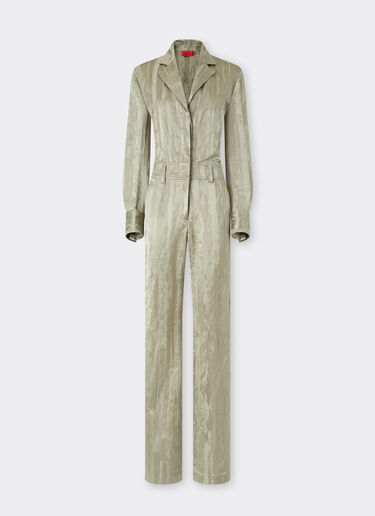 Ferrari 条纹提花连身装 Khaki Green 50046f