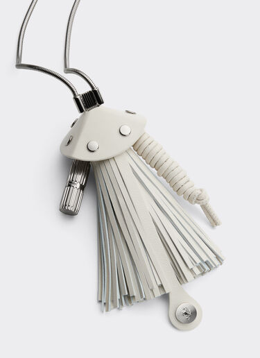 Ferrari 金属与皮革饰链 Avorio 51081f