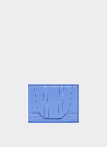 Ferrari Ferrari GT card case in smooth leather Cyan 21417f