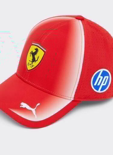 Ferrari Baseball Cap Team Junior Replica 2026 Puma for Scuderia Ferrari HP Red LA0HLfK