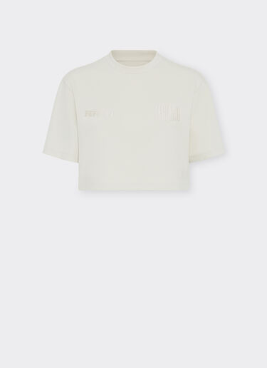 法拉利 x Charles Leclerc 平纹针织 T 恤 Ferrari 法拉利 x Charles Leclerc 平纹针织 T 恤 米色 22778f