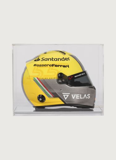 Ferrari Carlos Sainz Giallo Modena 特别版1：2迷你头盔 黄色 F0651f