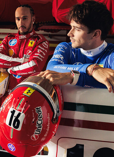 Ferrari 1:1比例夏尔·勒克莱尔蒙扎2025特别版头盔 MULTICOLOUR LA06Yf