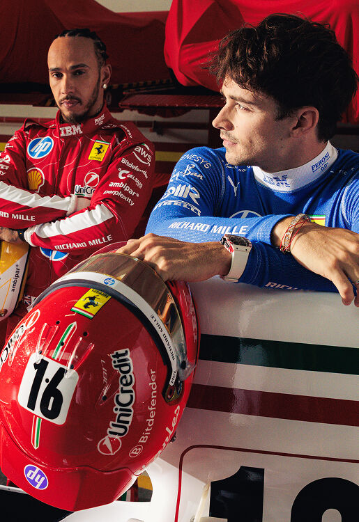 Ferrari 1:1比例夏尔·勒克莱尔蒙扎2025特别版头盔 MULTICOLOUR LA06Yf