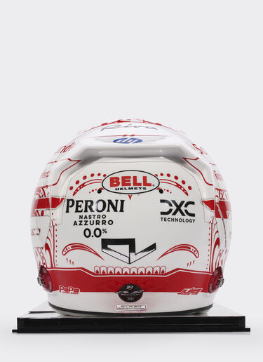 Ferrari 1:1比例 Charles Leclerc 亲笔签名墨西哥2024特别版头盔 赛车红 LA00Hf