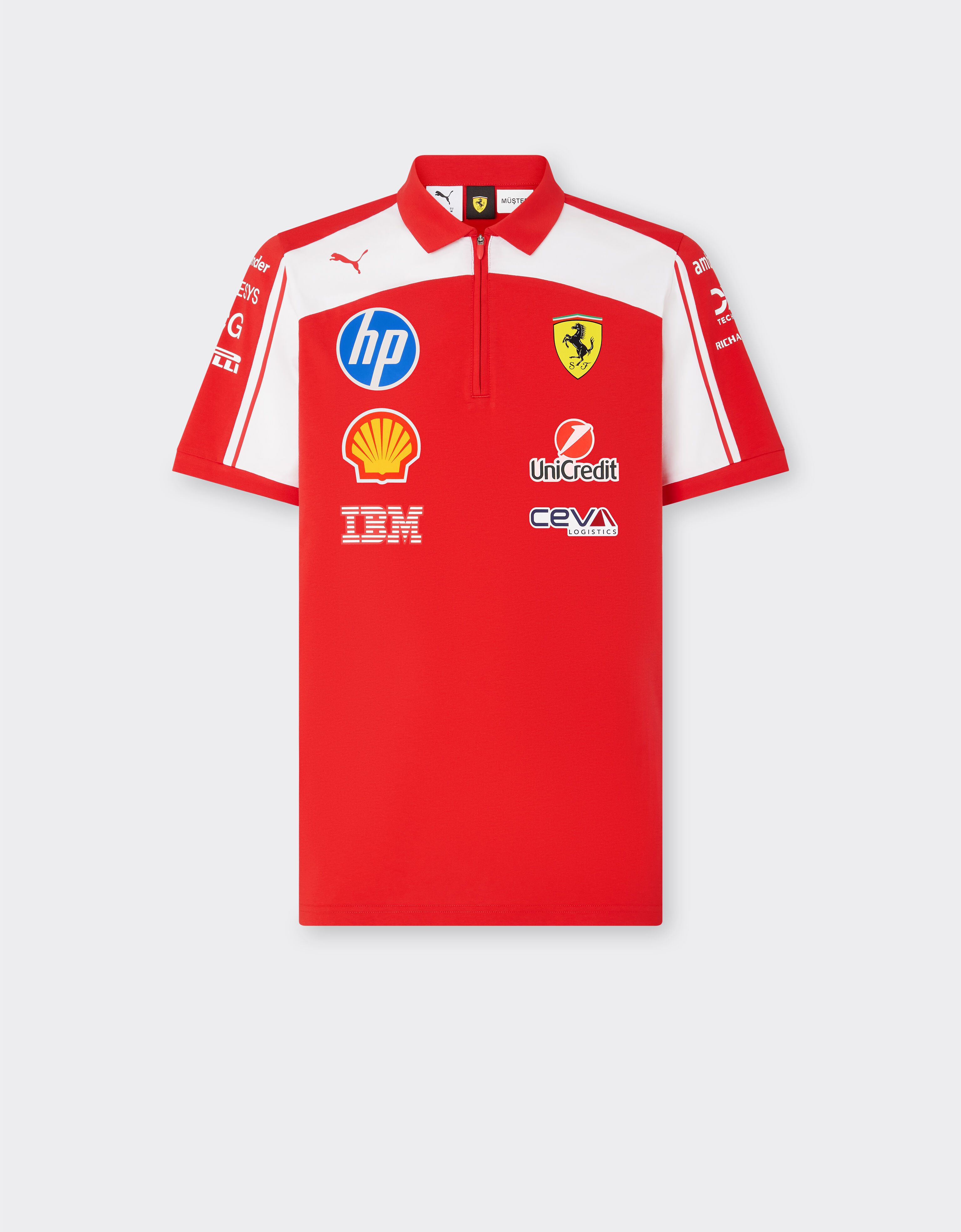 Ferrari Replica 2026 Polo Shirt Puma for Scuderia Ferrari HP Rosso LA0HCf