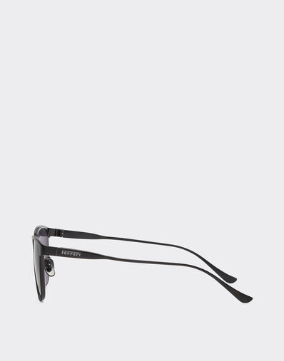 Ferrari Ferrari sunglasses in  blackmetal  with black crystal polarized lenses Black Matt LA0LDf