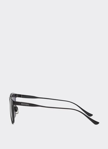 Ferrari Ferrari sunglasses in  blackmetal  with black crystal polarized lenses Black Matt LA0LDf