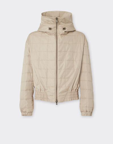 Ferrari Q-Cycle® Cotton Twill Bomber Jacket Chalk 22607f
