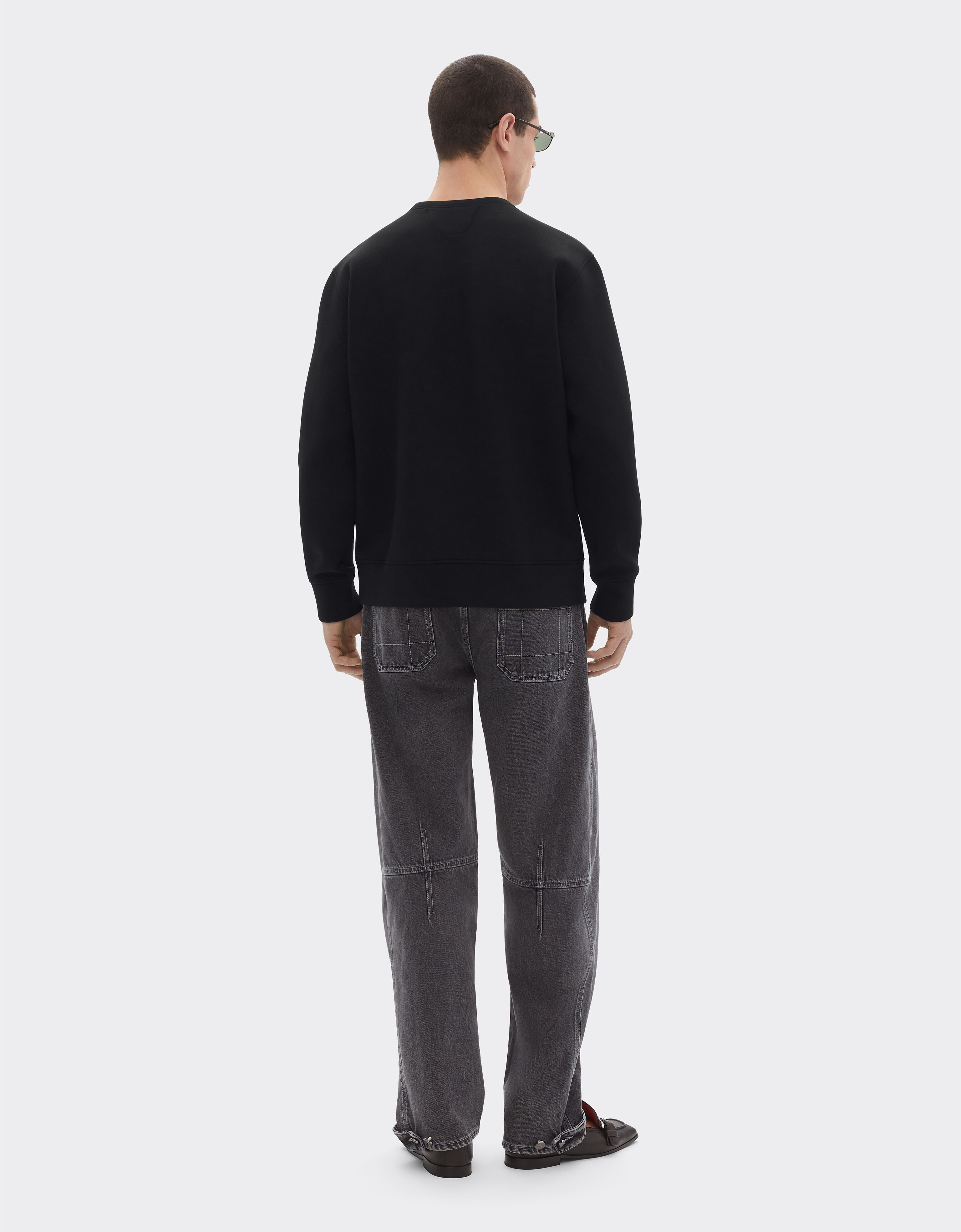 Ferrari Scuba sweatshirt with Ferrari logo Nero 51059f