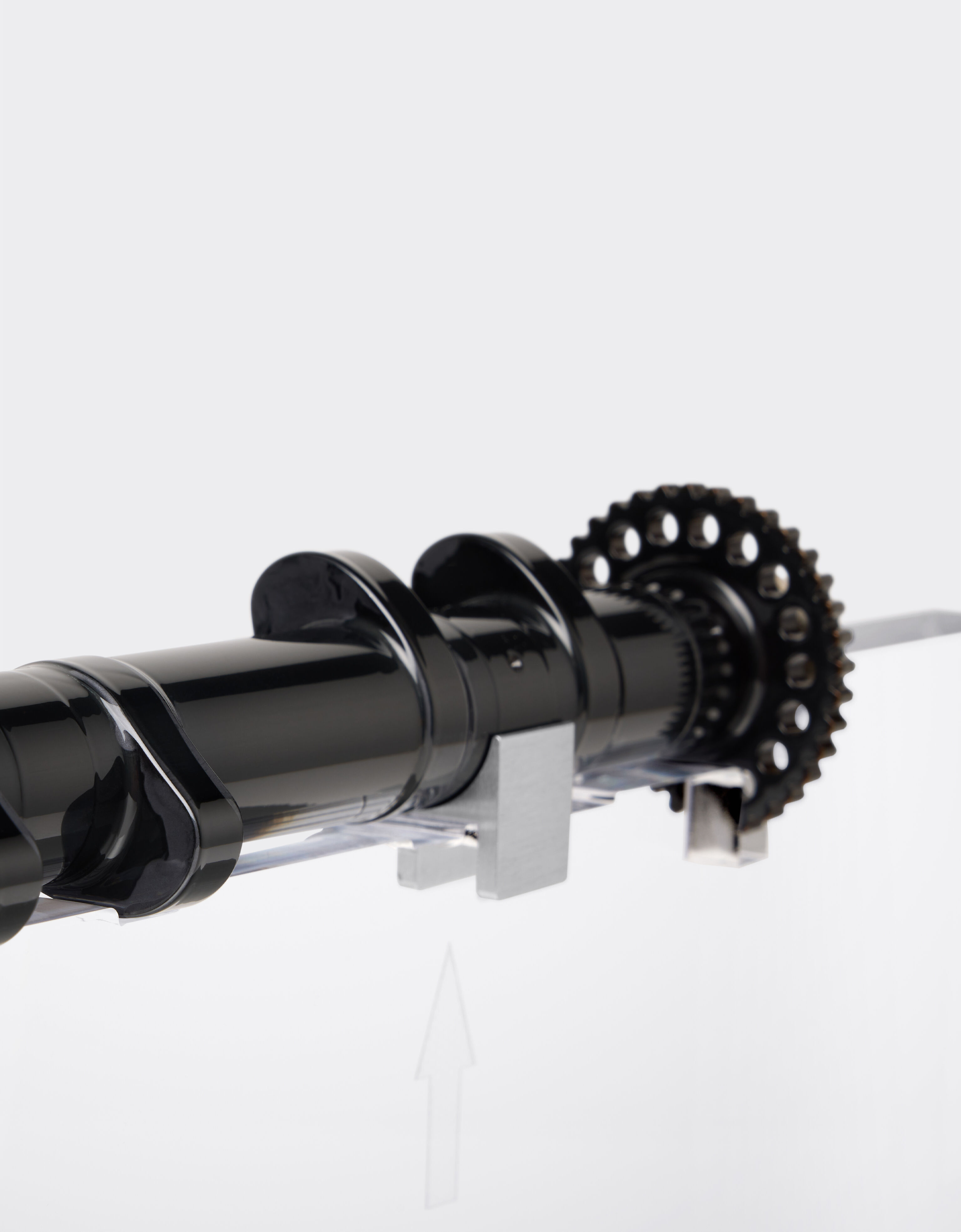 Ferrari Original 2002 F1 V10 engine crankshaft, World Champion Silver 51391f