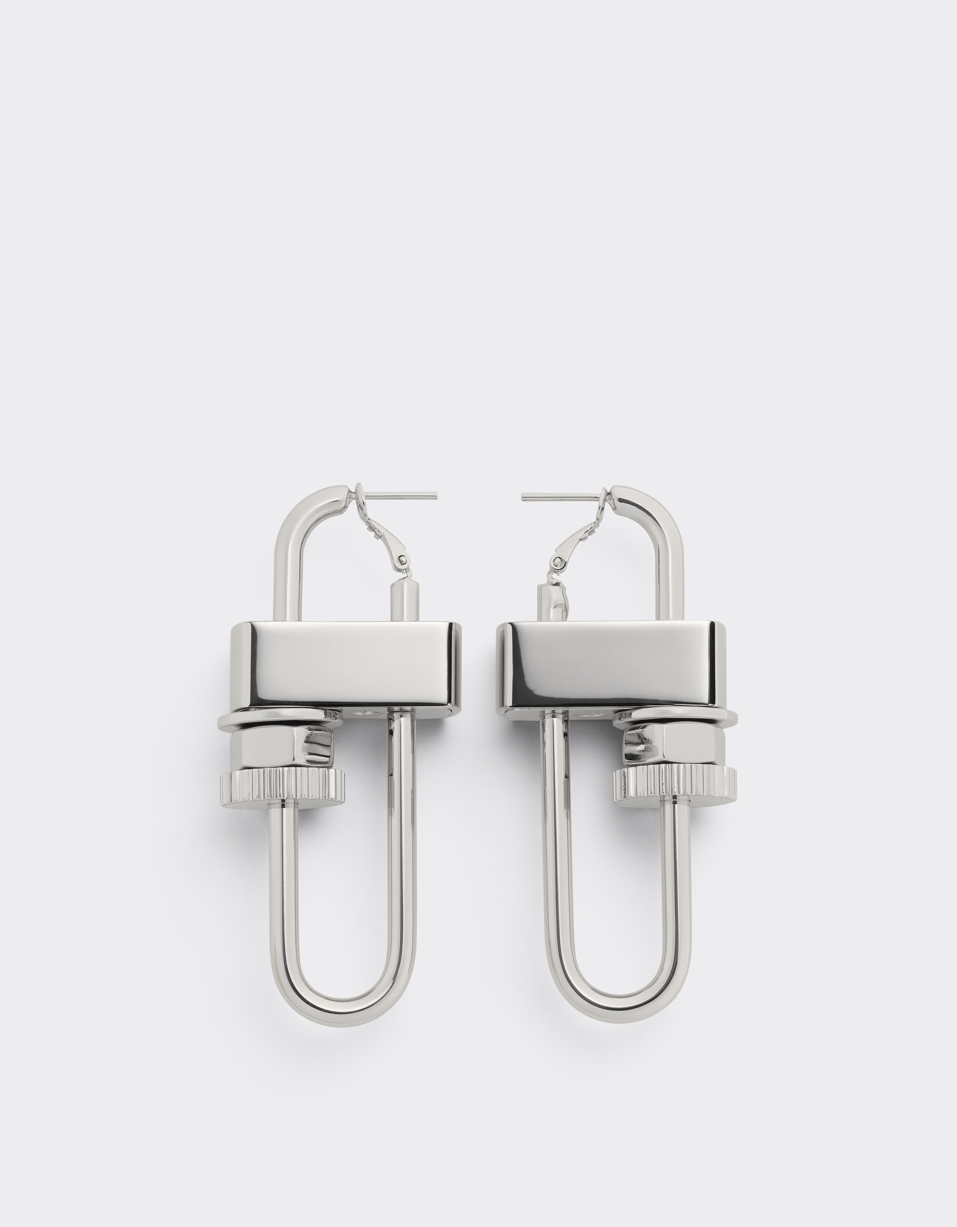 Ferrari 金属耳环 Cromo Lucido 51179f