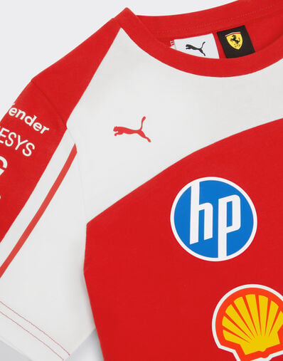 Ferrari Replica 2026 Puma for Scuderia Ferrari HP children's T-shirt Red LA0H6fK