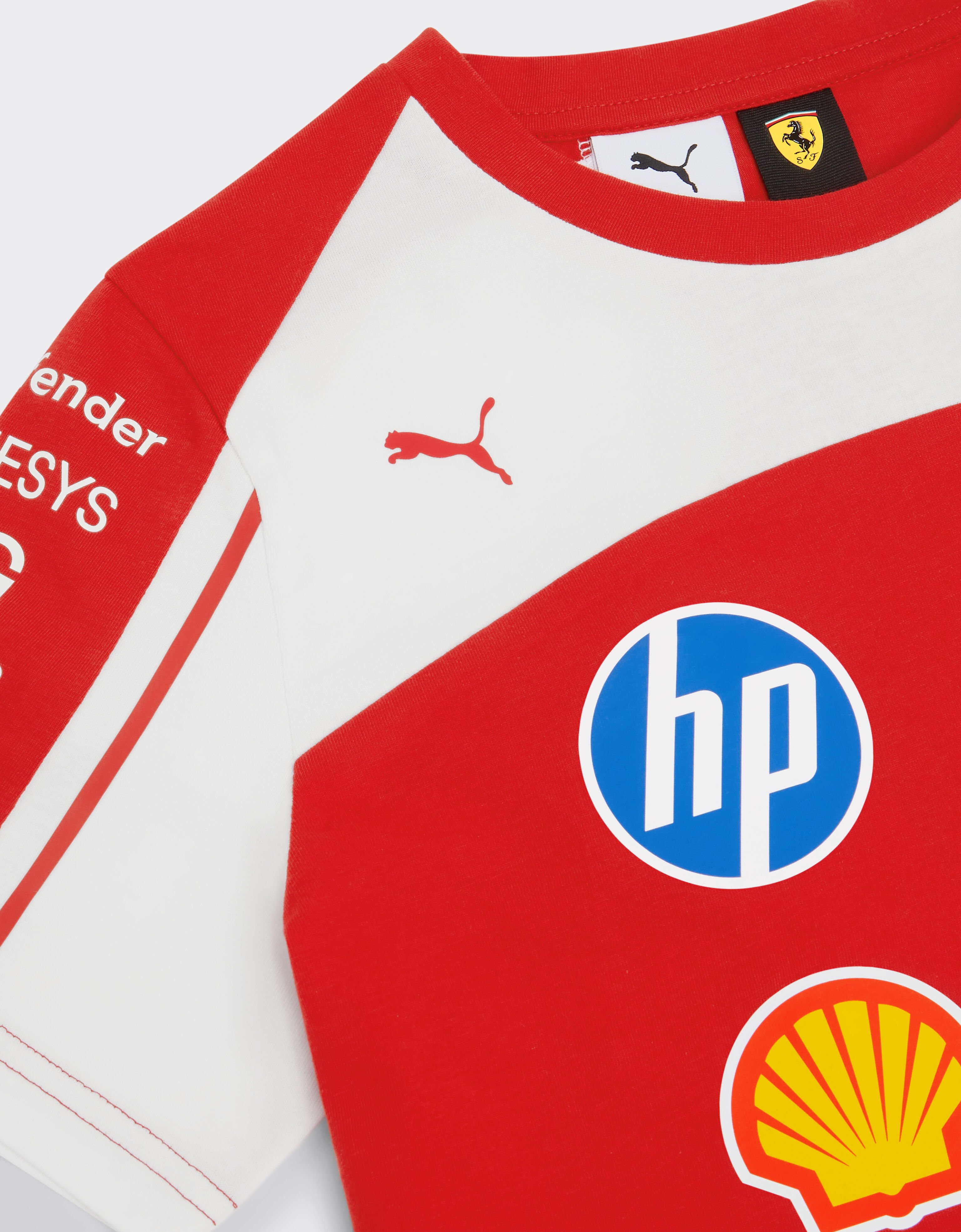 Ferrari Replica 2026 Puma for Scuderia Ferrari HP children's T-shirt Red LA0H6fK