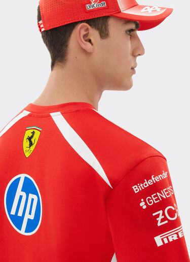 Ferrari Hamilton Replica Drivers Authentic 2026 Puma for Scuderia Ferrari HP T-shirt Red LA0H2f