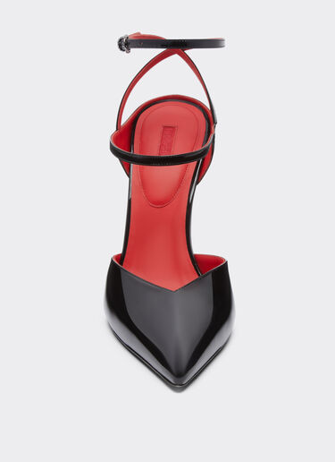 Ferrari 覆层皮革高跟鞋 黑色 22010f