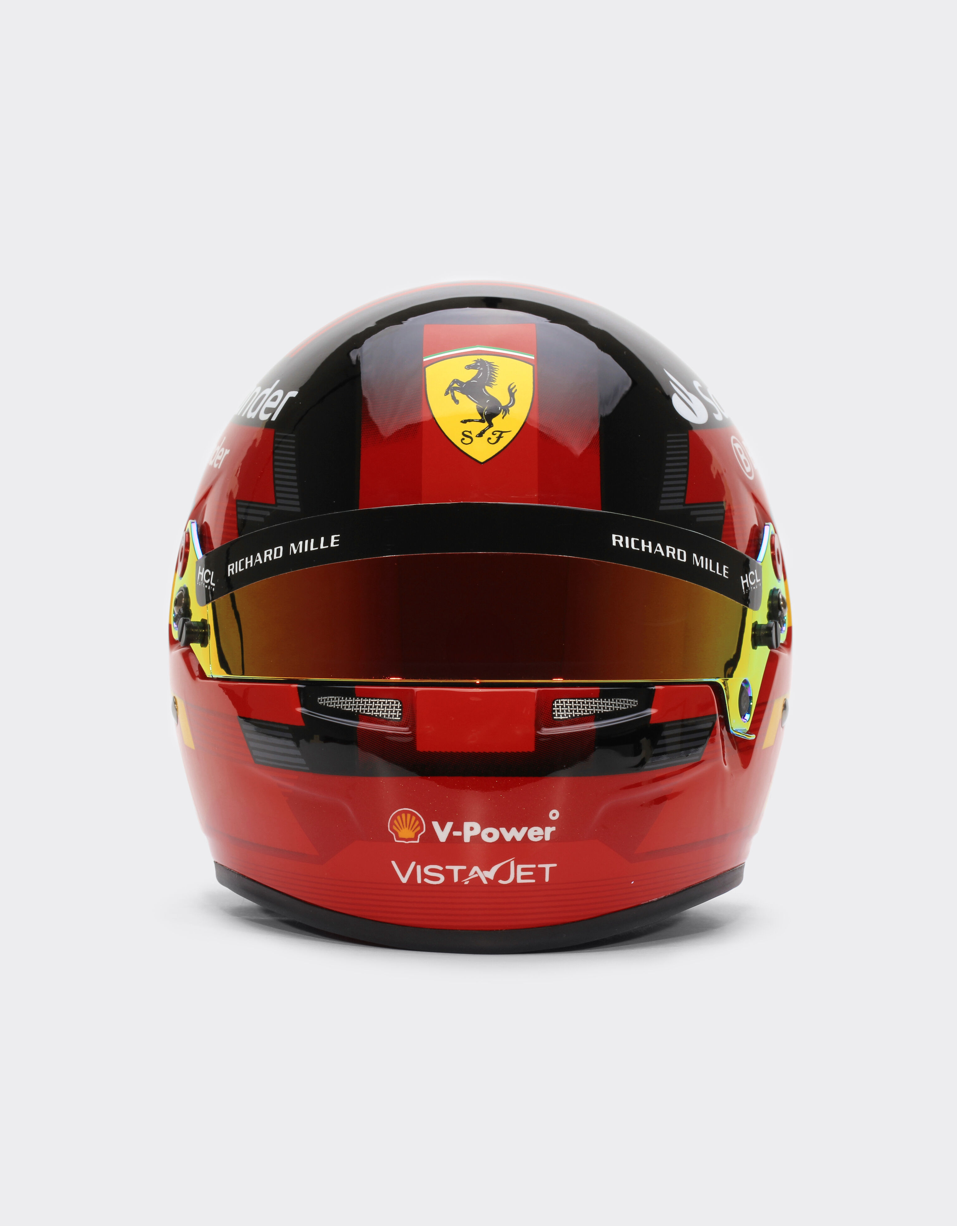 Ferrari 2024 Carlos Sainz helmet in 1:1 scale 红色 F1343f