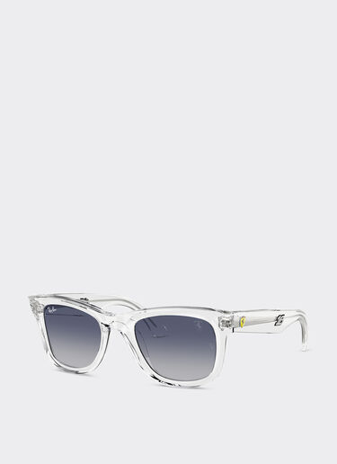 Ferrari Ray-Ban for Scuderia Ferrari Leclerc Special Edition Transparent LA0JDf