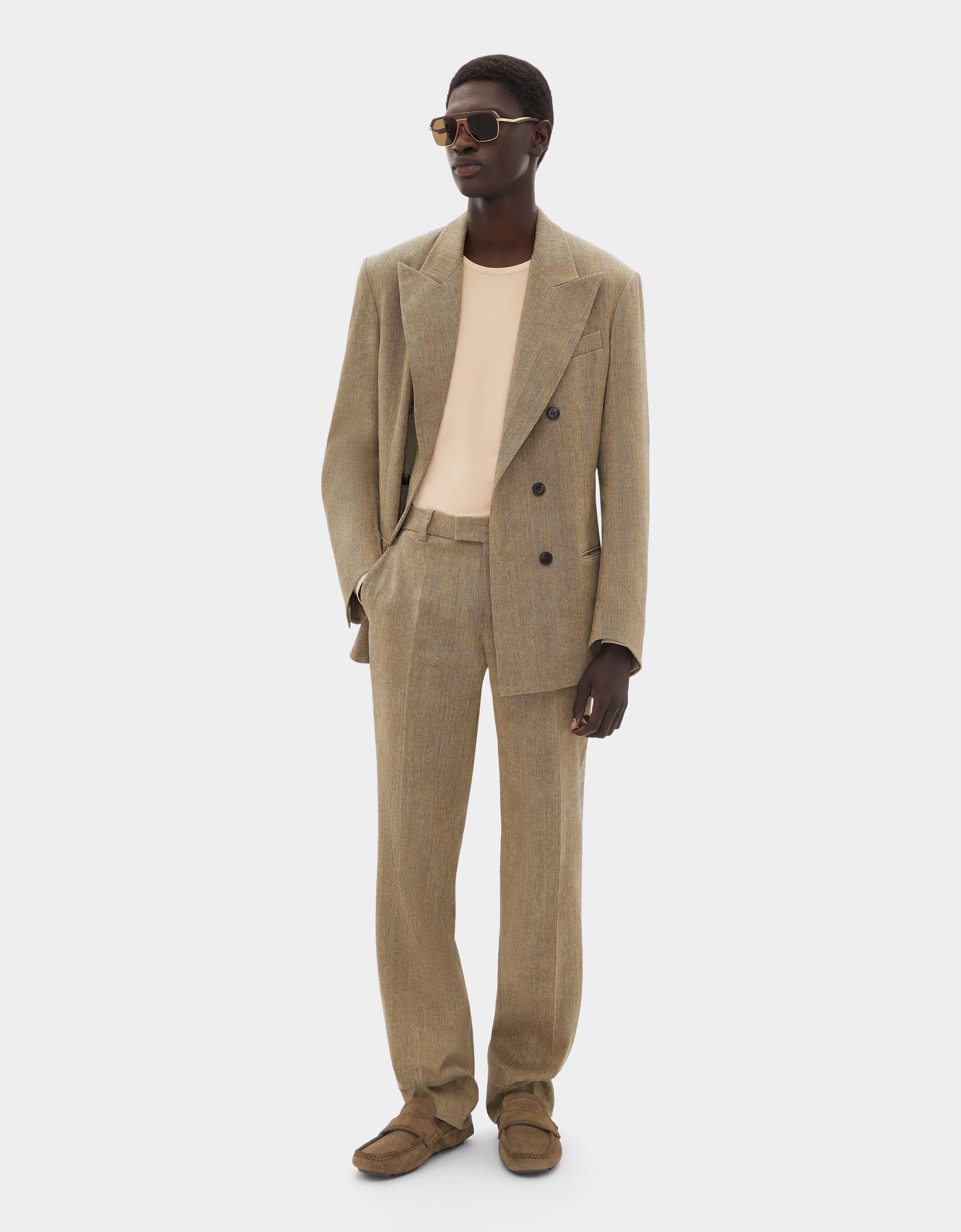 Ferrari 长袖平纹针织 T 恤 Powder Pink 50343f