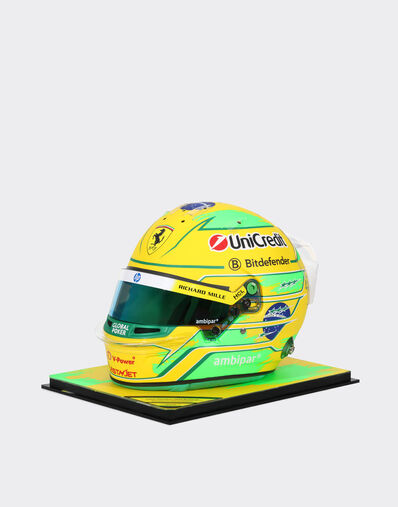 Ferrari 1:1比例汉密尔顿巴西头盔 - 2025特别版 MULTICOLOUR LA07Gf
