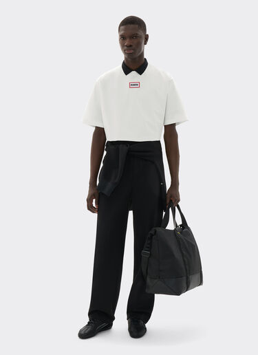  T-shirt with Scuderia Ferrari graphic Avorio SJMTH0003JCO0016f