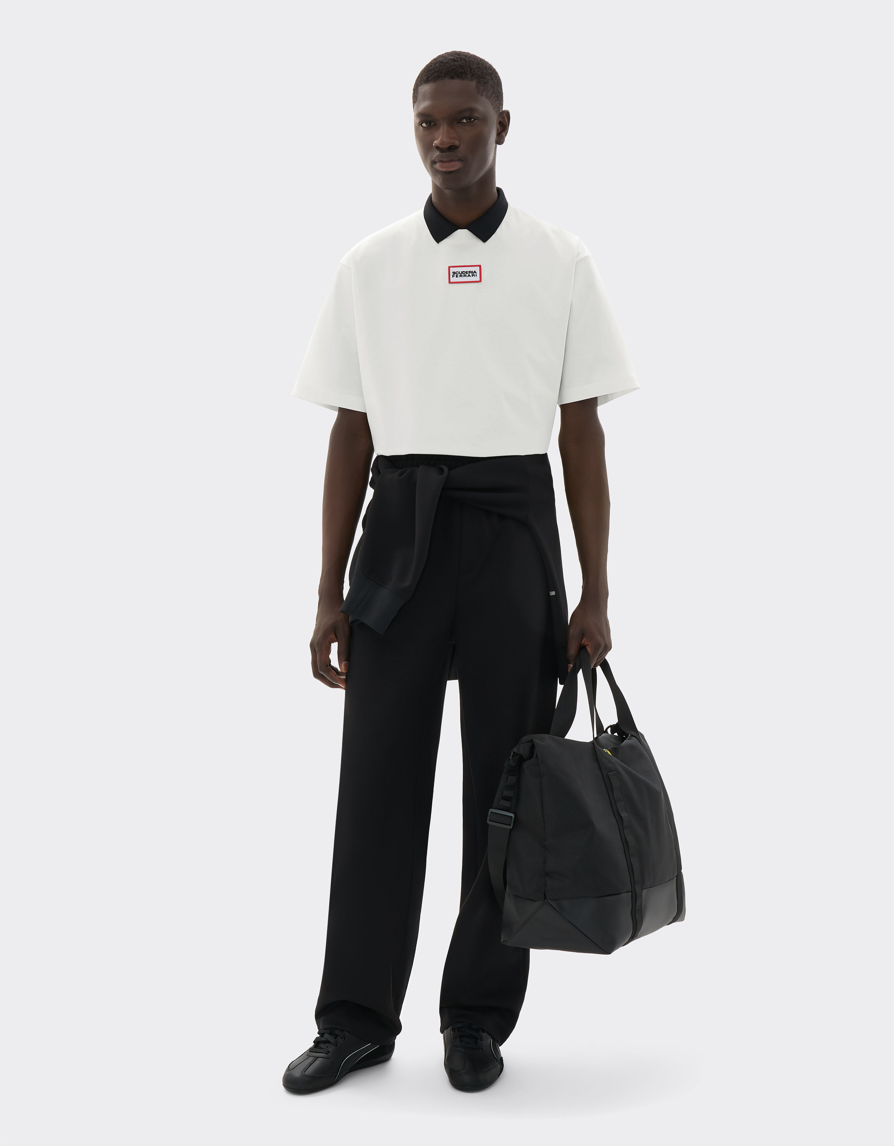  T-shirt with Scuderia Ferrari graphic Avorio SJMTH0003JCO0016f