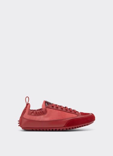 尼龙、绒面革和皮革驾车运动鞋 Ferrari 尼龙、绒面革和皮革驾车运动鞋 Maison Red 50769f