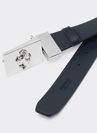 Reversible leather belt Ferrari Reversible leather belt Ultramarine 50411f