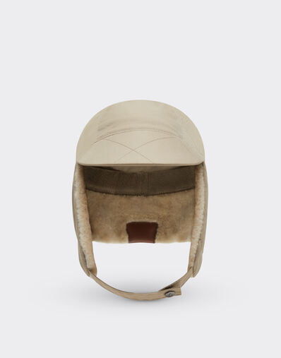 Ferrari Q-Cycle® cotton twill aviator hat Chalk 22703f