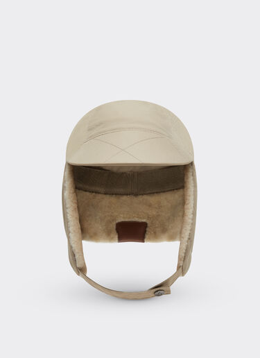 Ferrari Q-Cycle® cotton twill aviator hat Chalk 22703f