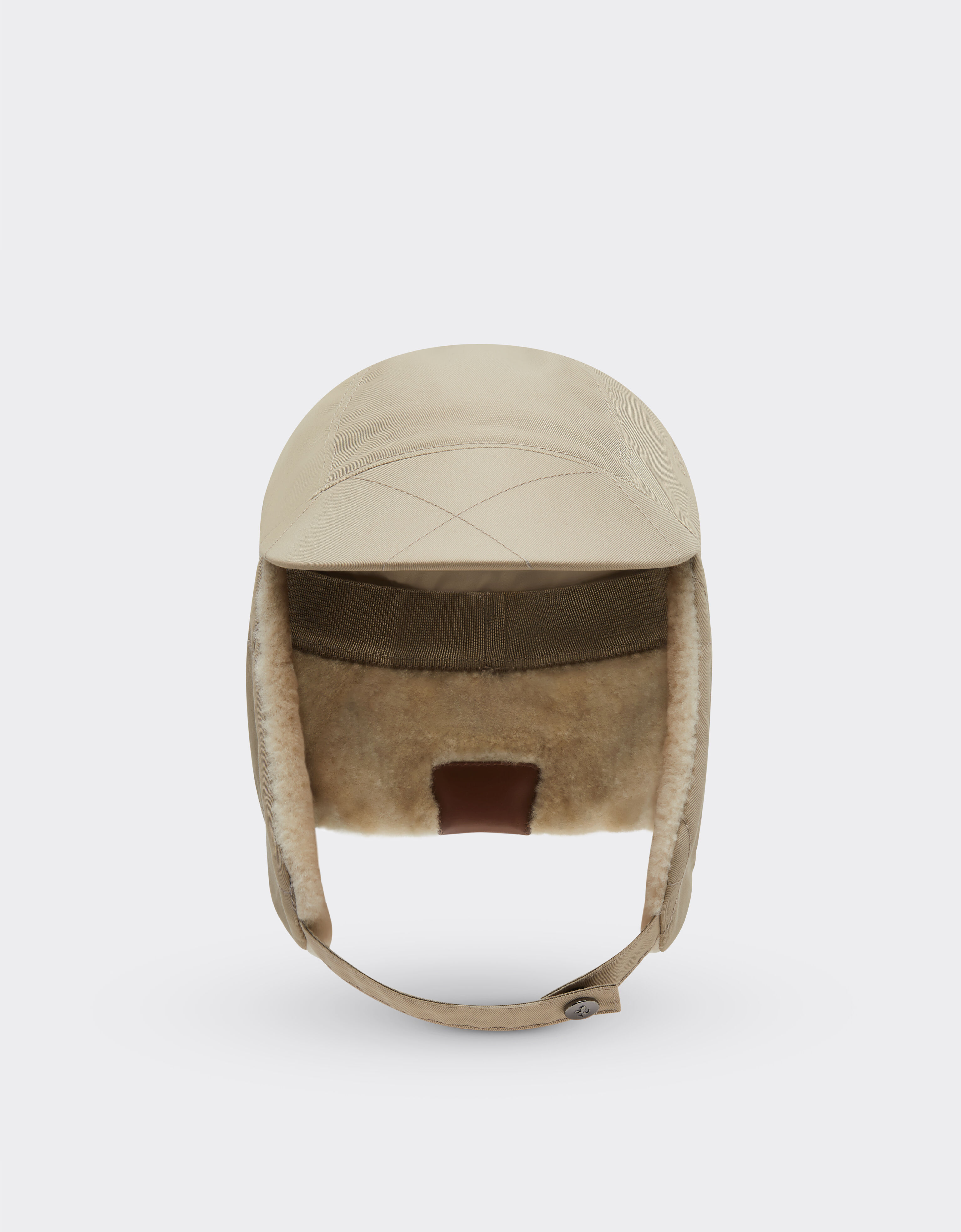 Ferrari Q-Cycle® cotton twill aviator hat Chalk 22703f