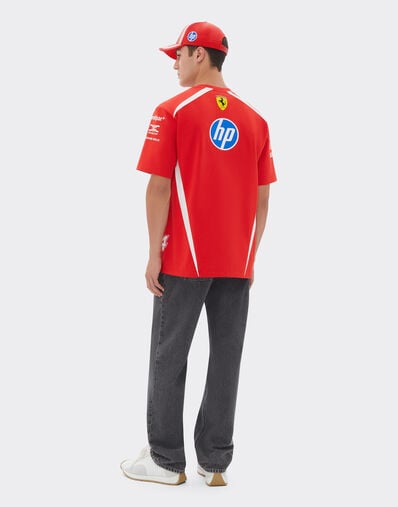 Ferrari Hamilton Replica Drivers Authentic 2026 Puma for Scuderia Ferrari HP T-shirt Red LA0H2f