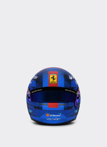 Ferrari 1:2比例 Carlos Sainz 迈阿密2024特别版迷你头盔 苏格兰蓝色 F1349f