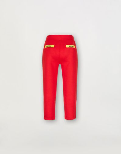 Ferrari Children’s joggers with Ferrari logo tape Rosso Corsa 红色 46998fK