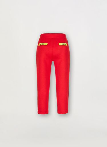 Ferrari Children’s joggers with Ferrari logo tape Rosso Corsa 红色 46998fK