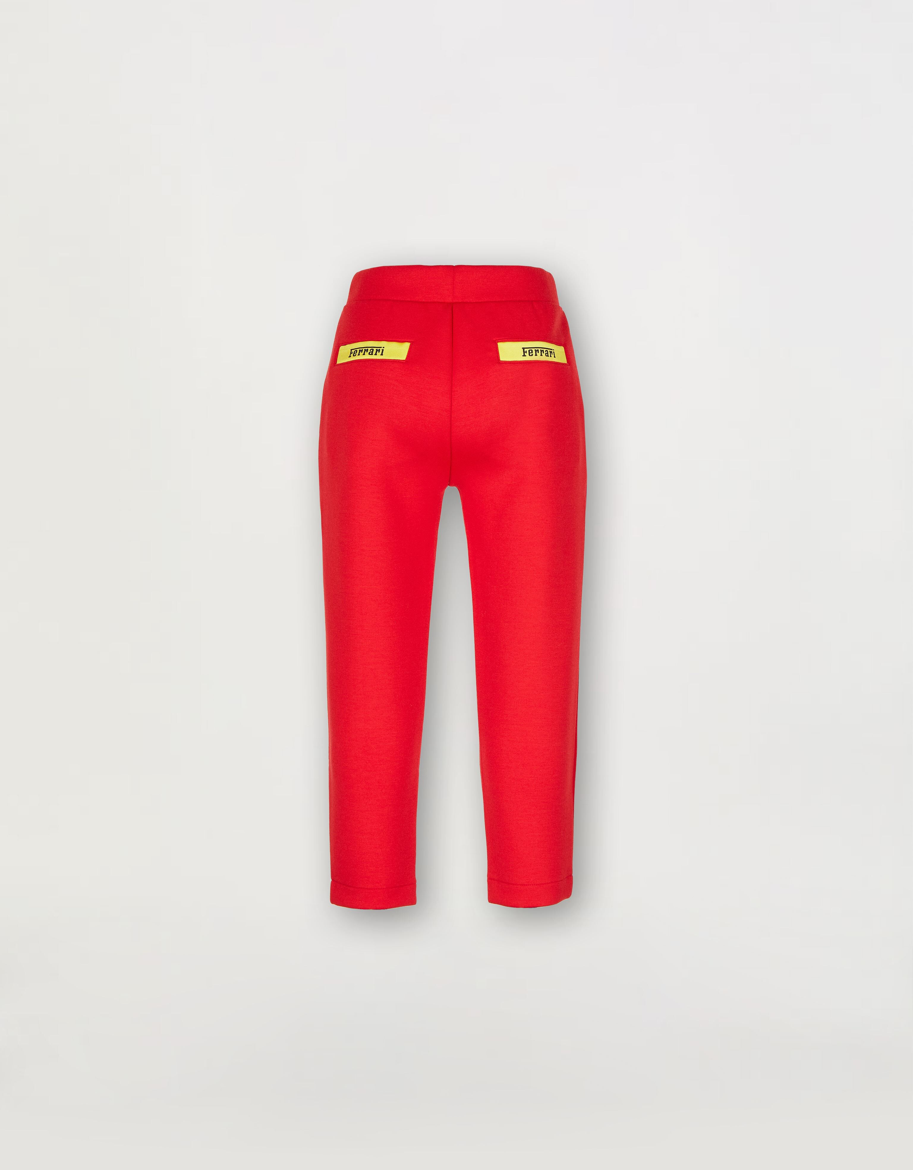 Ferrari Children’s joggers with Ferrari logo tape Rosso Corsa 红色 46998fK