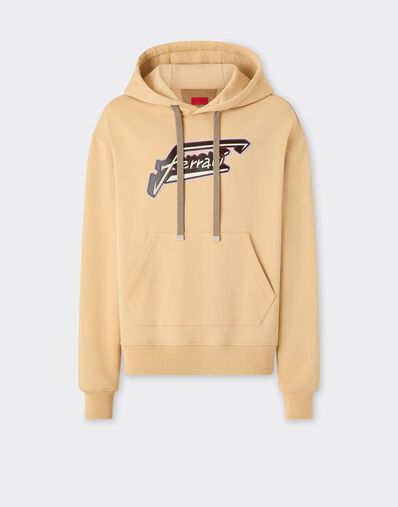 Ferrari 法拉利拼饰连帽卫衣 Jute 50821f