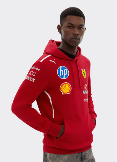 Puma for Scuderia Ferrari HP 2025 pilots hoodie Ferrari Puma for Scuderia Ferrari HP 2025 pilots hoodie 赛车红 LA01Wf
