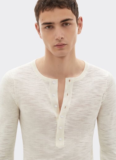 Ferrari 真丝 polo 衫 Avorio 51128f