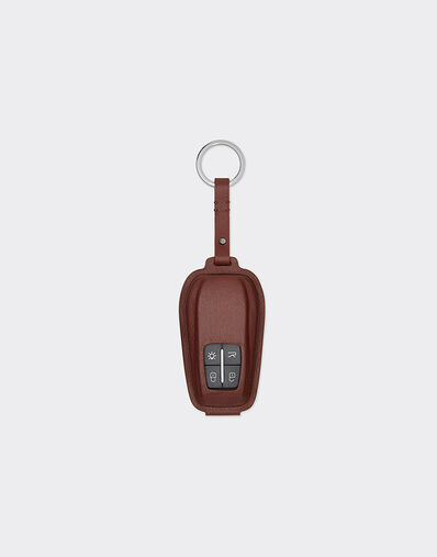 Ferrari Ferrari leather keychain Espresso 49237f