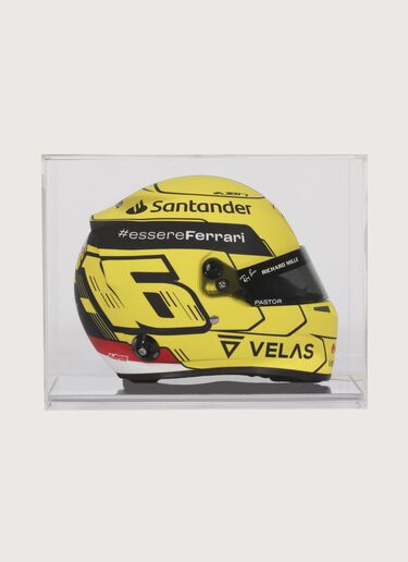 Ferrari Charles Leclerc Giallo Modena 特别版1：2迷你头盔 黄色 F0650f