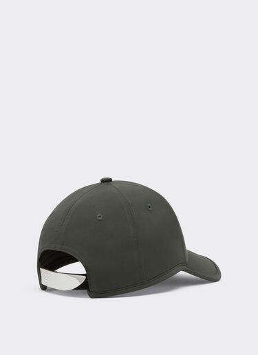 Baseballkappe mit springendem Pferd aus Metall Ferrari Baseballkappe mit springendem Pferd aus Metall Grigio Titano CANCP0006WPL0003f