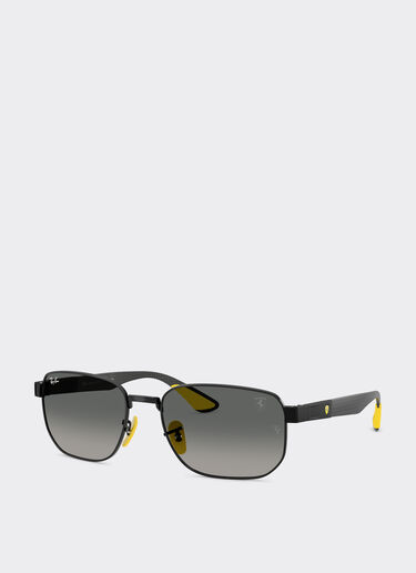 Ferrari Ray-Ban for Scuderia Ferrari RB8329M in black metal with gradient grey lenses Nero LA0JVf