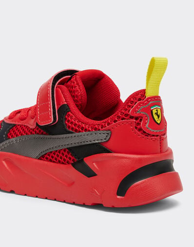 Ferrari Puma 呈现法拉利车队 Trinity 学步鞋 Rosso Corsa 红色 F1132fK