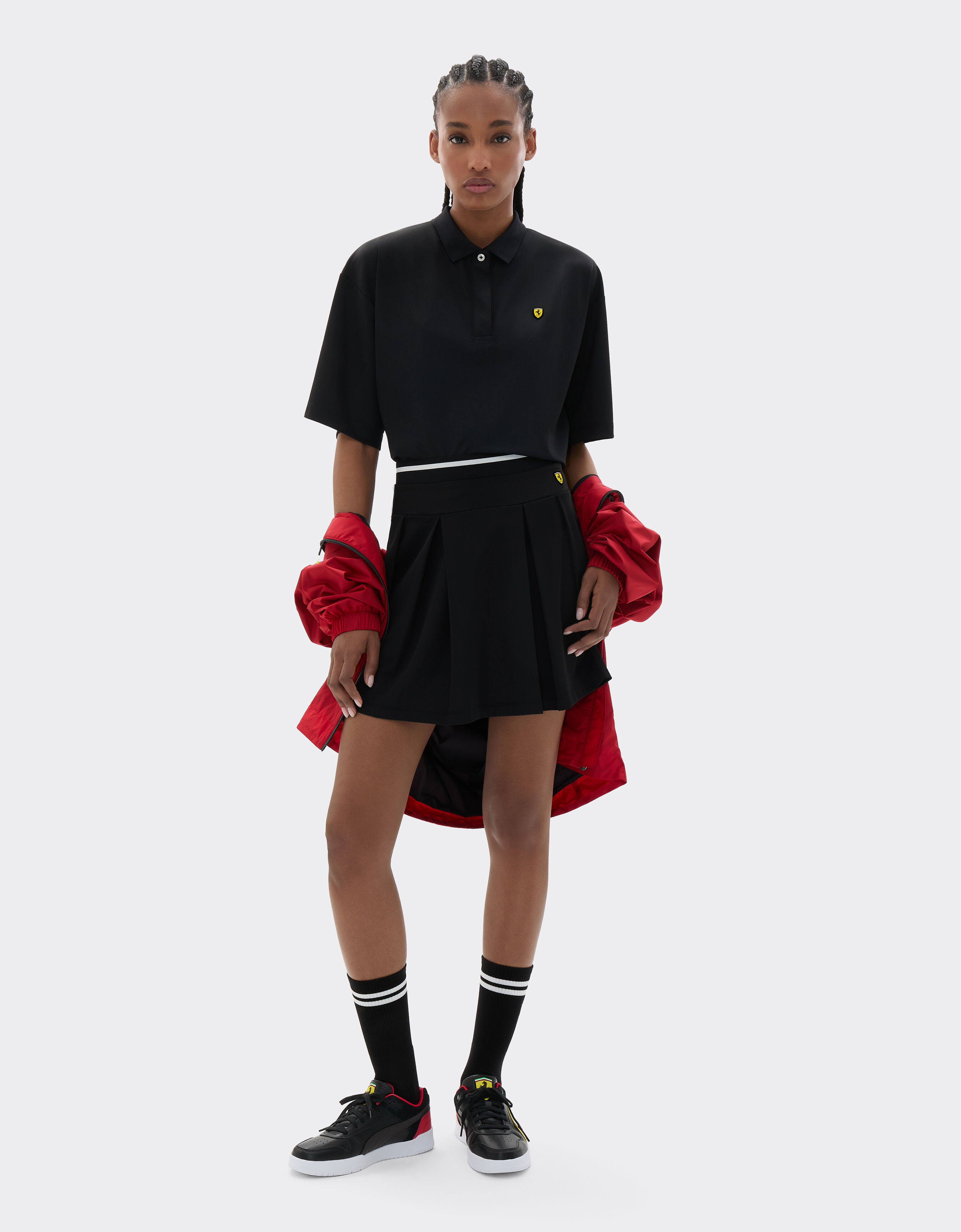  Polo shirt with Scuderia Ferrari graphic Nero SJWPO0043JCO0024f