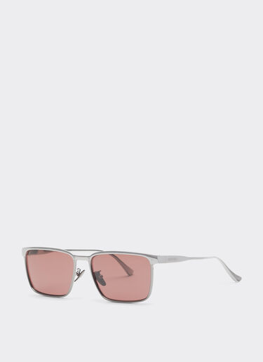 Ferrari Ferrari sunglasses in gunmetalmetal with red polarized lenses Gunmetal LA0LGf
