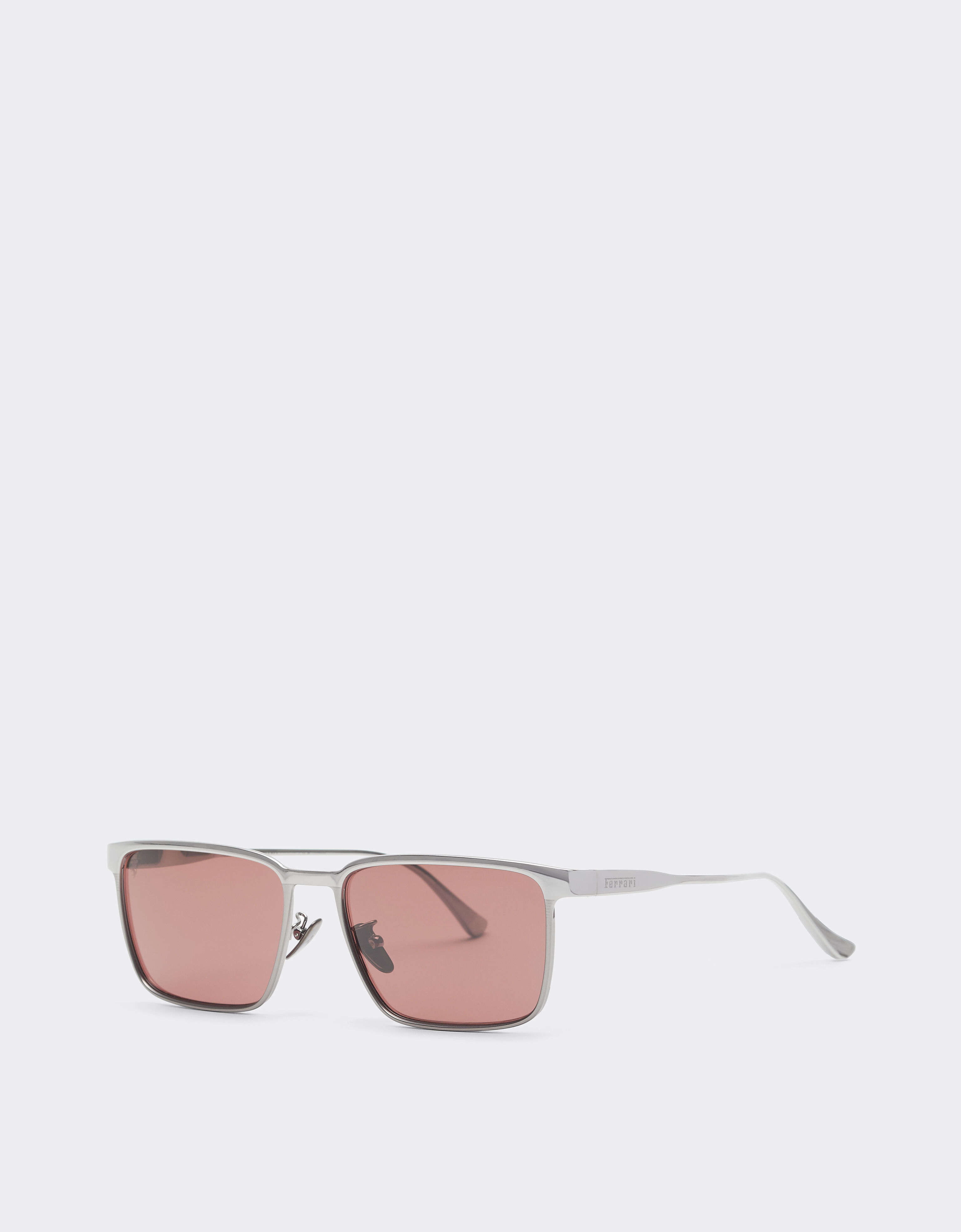 Ferrari Ferrari sunglasses in gunmetalmetal with red polarized lenses Gunmetal LA0LGf